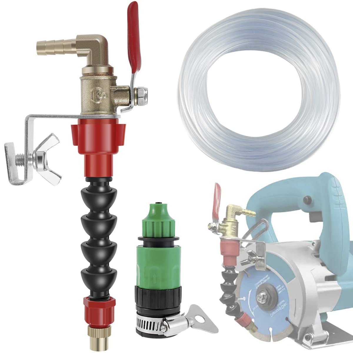 Photo 1 of 10m Water ,Dust Remover Water Sprayer for Cutting Machine, Cutting Machine Misting System Water Sprayer, Universal Dust Remover Water Sprayer System Nozzle, Coolant Misting Dust-Proof