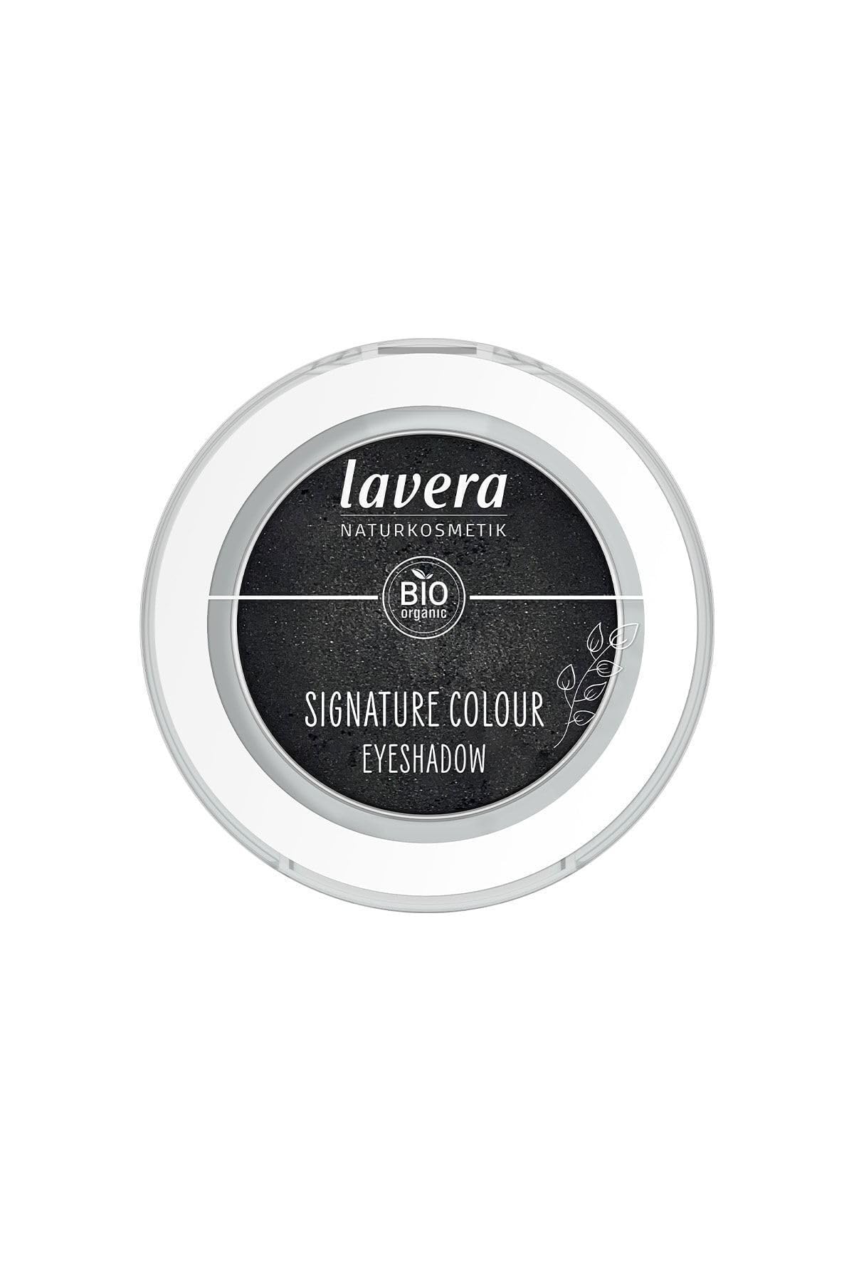 lavera Signature Colour Eyeshadow -Black Obsidian 03- black - Organic Almond Oil & Vitamin E - Vegan - Matte - Intense Color Pay-off (1 pc.)
