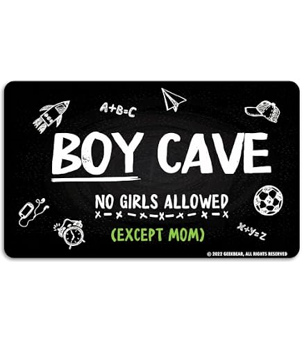Wooden Gaming Console Door Sign For Boys Room - 'Little Man Cave' Wall Art For Game Room, Nursery, Playroom - View #10