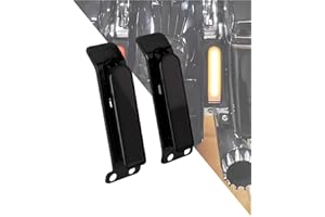 HDBUBALUS LED Saddlebag Support Inserts Turn Signal Filler Panel Brake Tail Lights Fit For Harley Electra Glide Road King Ult