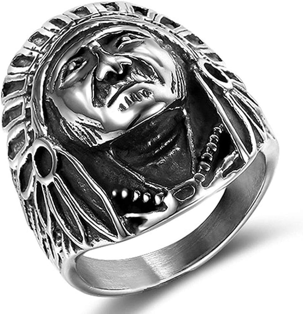 Anello uomo in Acciaio inossidabile - Aquila - Anelli Uomo - Gioielli