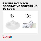 Tesa Ceiling Hook for Wallpaper & Plaster, Holds 500g - 77781-00000-00 view 3