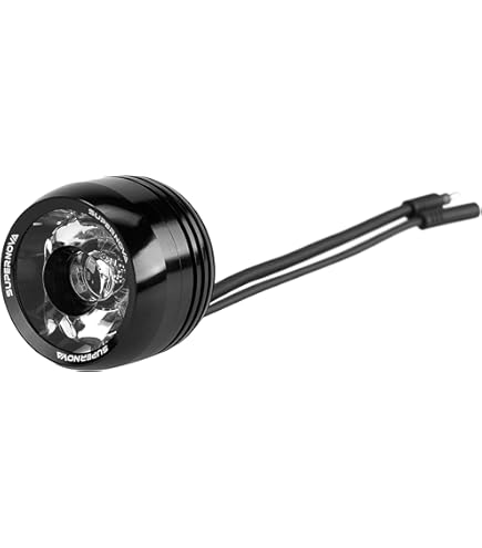 Feu Avant Supernova Mini 2 Pour Vélo électrique – LDM E-25 – Noir – 5-21V DC