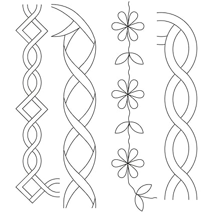 Amazon Com Quilting Creations Sp1002 Four 2 Borders Quilting