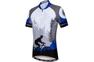 JPOJPO Cycling Jersey Kids,Short Sleeve Cartoon Road Mountain Bike Jersey Set/Top/Short for Girls Boys Breathable