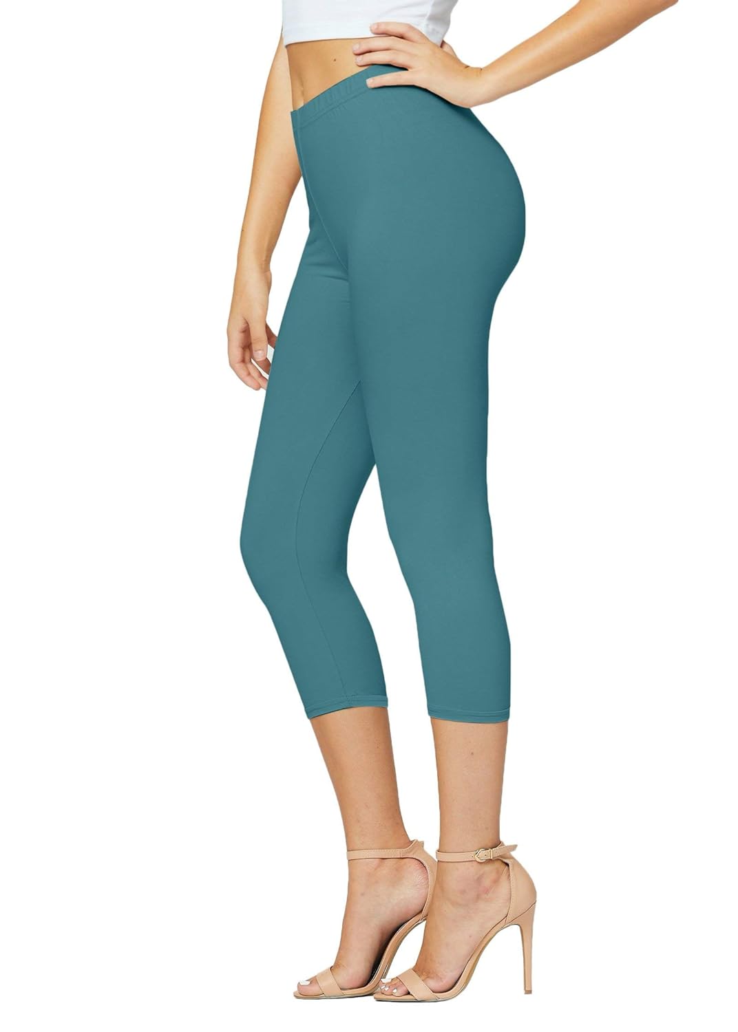 best capri leggings to wear under dresses for women's size