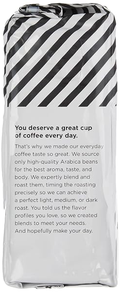 AMAZON FRESH DECAF COLOMBIA GROUND COFFEE, MEDIUM ROAST, 12 OUNCE