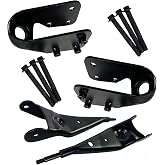 RDDY START Radius Arm Bracket and Radius Axle Arm Left &amp; Right Side Compatible with 1992-2007 Ford E250 E350 Econoline Super Duty 523-221 523-222 F2UZ3A360C