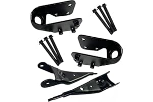 RDDY START Radius Arm Bracket and Radius Axle Arm Left & Right Side Compatible with 1992-2007 Ford E250 E350 Econoline Super Duty 523-221 523-222 F2UZ3A360C
