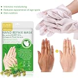 YUNY Hand Mask 3 Pack Moisturizing Gloves for Dry Rough Skin Shea Butter view 2