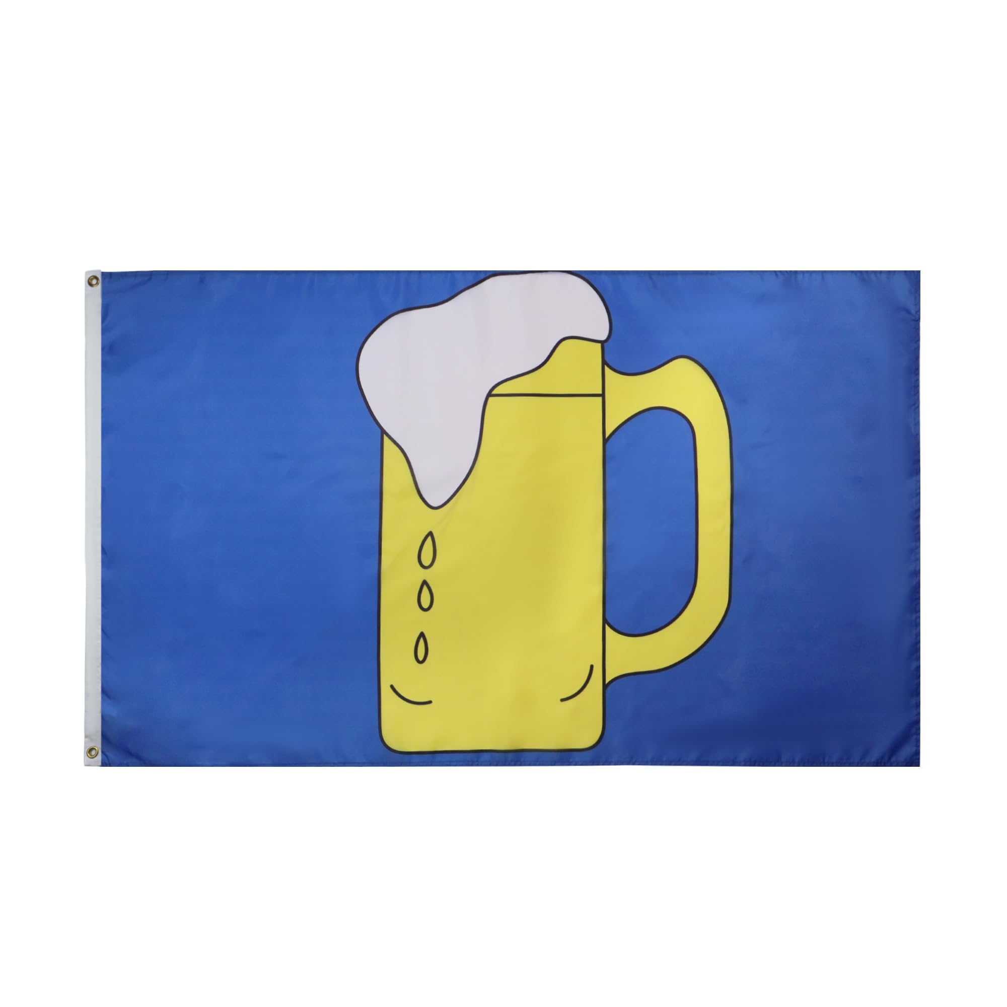AZ FLAG - Beer Flag - 2x3 Ft - 100D Polyester Open Bar Banner with Two Metal Grommets - Fade Resistant - Vivid Colors - 2' x 3' Feet - 90x60 Cm