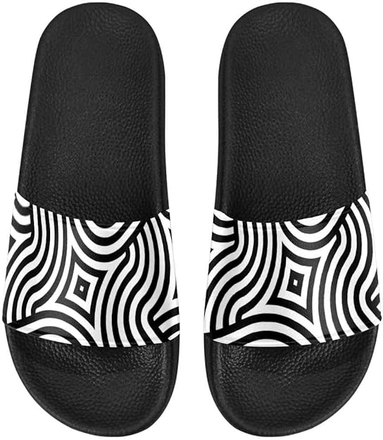 womens braided slides