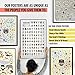 Curious Charts Commission Literary Insults Gift Poster - Funny Quotes from Literature - Great Gift For All Lovers of Books, Large Size 18 x 24 inch