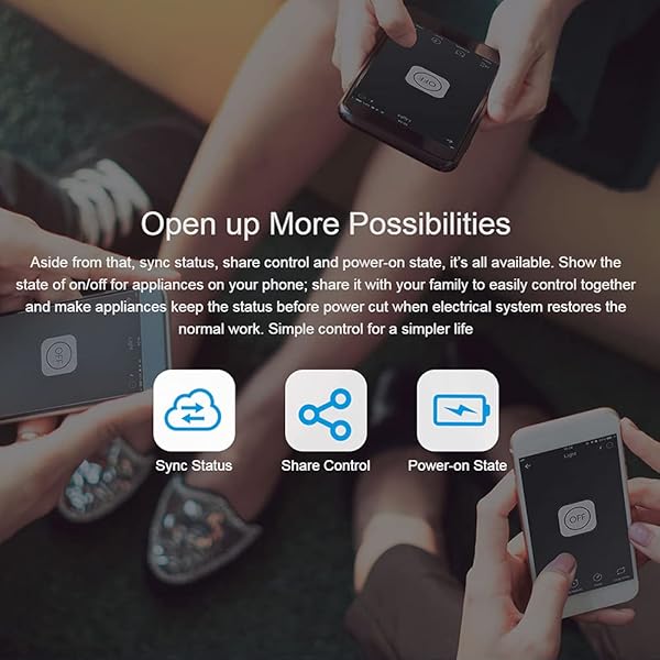 Docooler S26 Smart Switch Power Socket con Tiempo de Control Remoto WiFi App Herramientas de Bricolaje para hogares Inteligentes 2pcs
