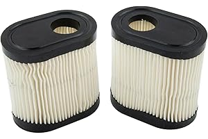2-Pack Lawn Mower Air Filter for Tecumseh 36905 740083A Replacement Parts - Compatible with LEV100, LEV115, LEV120, LV195EA S