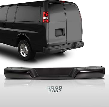 black chevy express van