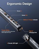 JOREST Mini Electric Screwdriver 38-in-1 Bits Cordless Precision Set view 3