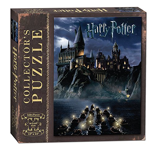 USAopoly PZ010-430 World of Harry Potter 550Piece Jigsaw Puzzle, Art from Harry Potter & The Sorcerers Stone Movie, Official Harry Potter Merchandise, Collectable Puzzle, Multicolor