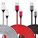 USB C Fast Charging Cable, UNISAME 3-Pack 10FT Nylon Braided USB Type C Connector Fast Charger Cable for Samsung Galaxy S10 S9 S8 Note 10 9 8 LG G7 V40 Pixel XL Oneplus 7 6 5