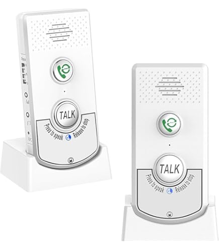 2 Way Home Intercom System - Long Range Communication For House & Office
