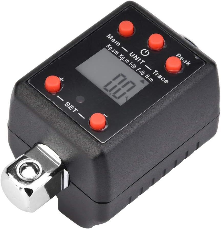 Samfox Torque Meter Wrench 1/2 Inch Drive Digital Adapter 10200Nm