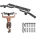 Kipika Heavy Duty Wall Mounted Doorway Pull Up Bar, Multifunctional Chin Up Bar, Portable Fitness Door Bar, Body Workout Home Gym System