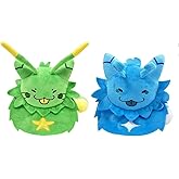 HQRYSH Gnarpy Plush, Regretavator Gnarpy Alien Cat Plush Toys Give Fans and Friends Beautifully Plushie Doll Gifts (Blue+Green)
