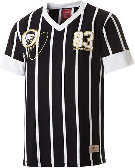 Camisa Retrô Gol Sócrates Ex - Corinthians 1983 Torcedor