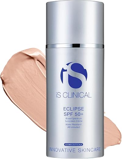 IS CLINICAL Eclipse SPF 50+ Tinted Sunscreen Zinc Oxide Matte Finish Face Cream