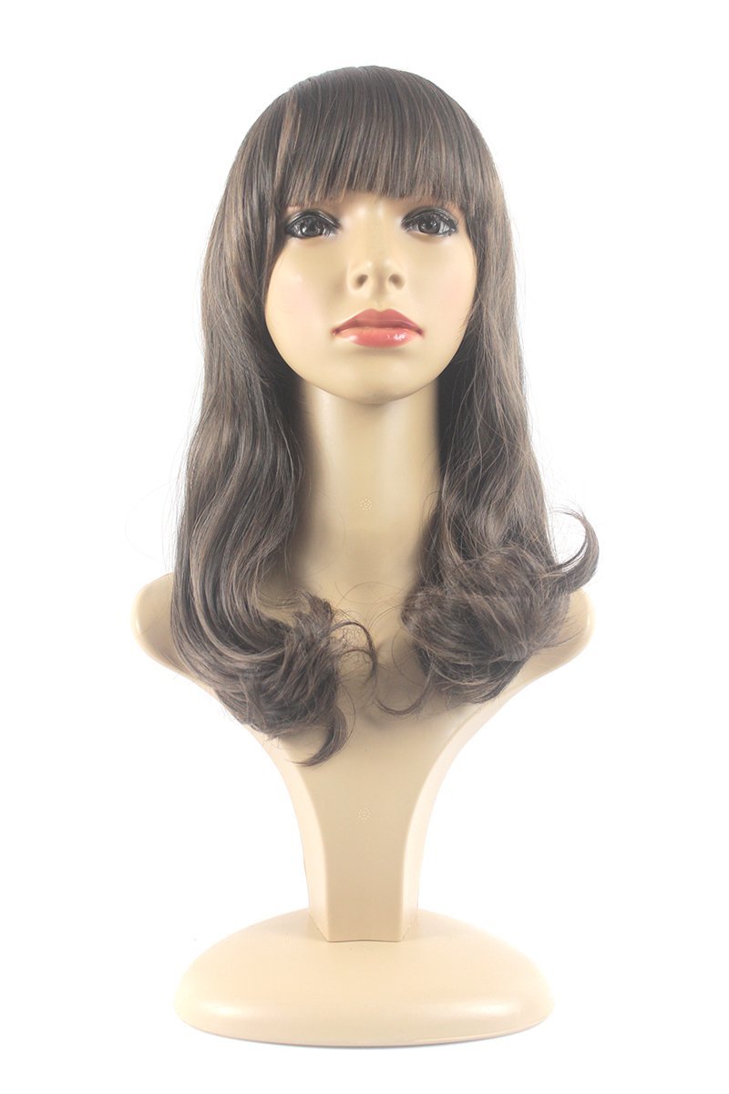 Xiaoyu Fashion Girl Natural Short Curly Wigs - Light Brown