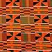 Kente African Print Fabric Cotton Print 44'' Wide Sold by The Yard (19006-2)