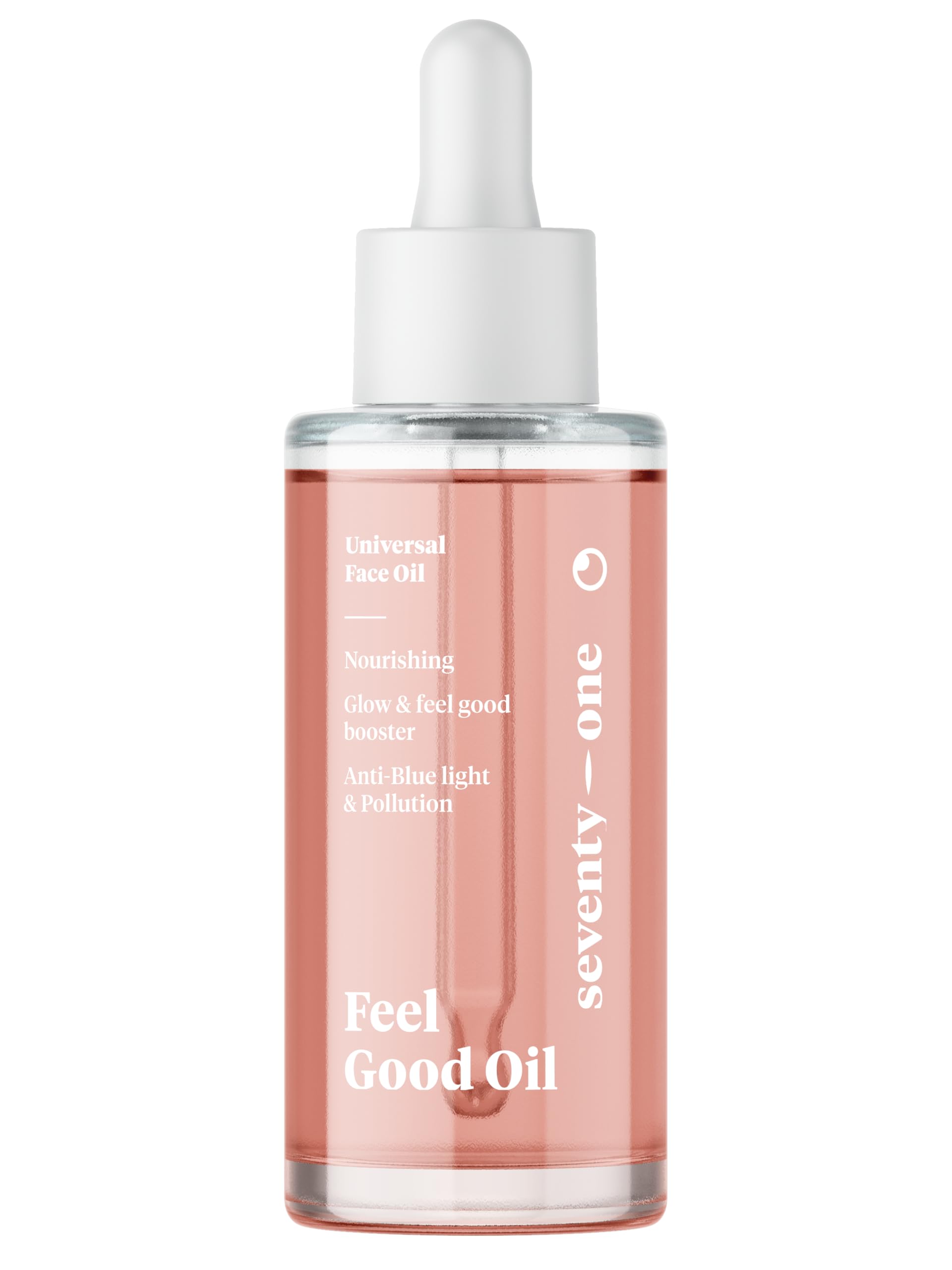 SeventyOne Percent | Feel Good Oil | Dry Oil Face | Ultra Moisturizing & Protective | Restores & Smoothes Skin | Radiance Revealer | Anti-Oxidant | 99% Natural - Made in France | 50 ml