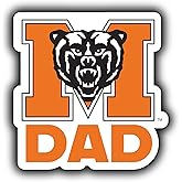Mercer University 4-Inch Proud Dad Die Cut Decal Officially Licensed Collegiate Product