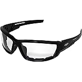 Global Vision Sly Foam Padded Motorcycle Sunglasses Black Frame