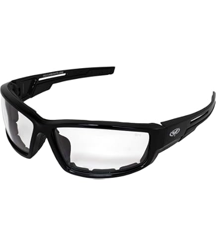 Chicago Foam Padded Smoked Lens Sunglasses - Motorcycle ATV