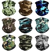 VCZUIUC Neck Gaiter Face Cover - Sun Protection Mask Balaclava for Men and Women