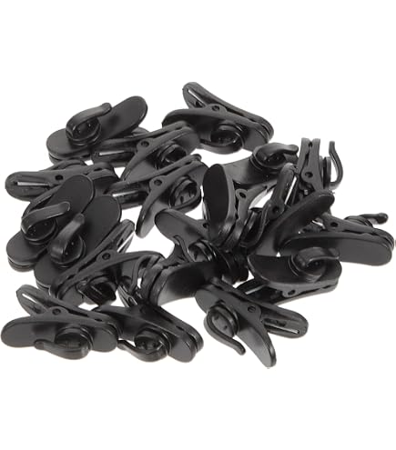 24pcs Clip Micro Cravate Et Pare-Vent - Accessoire Micro Lavalier