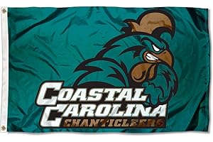 COLLEGE FLAGS & BANNERS CO. Coastal Carolina Chanticleers CCU University Large College Flag
