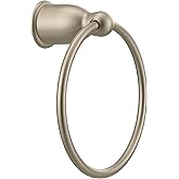 Moen YB8086SN Mason Towel Ring, Satin Nickel