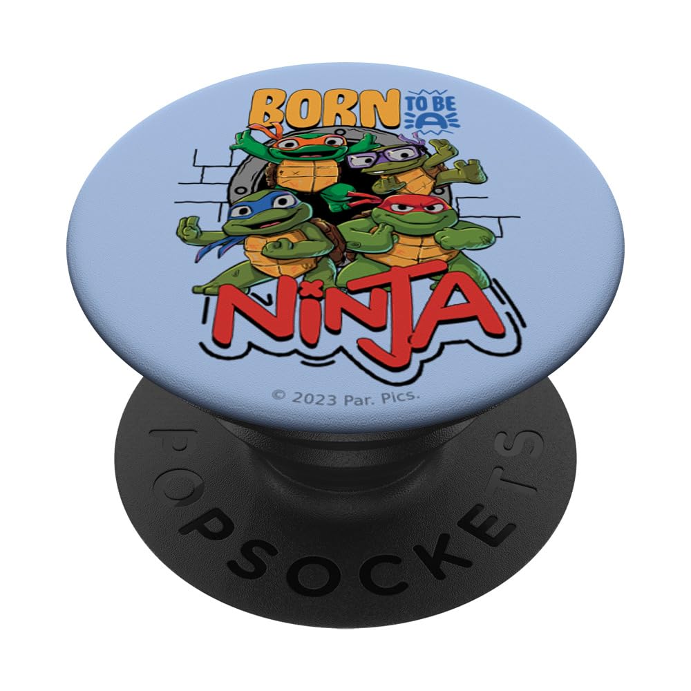 Teenage Mutant Ninja Turtles: Mutant Mayhem Born a Ninja PopSockets Swappable PopGrip