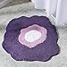 iDesign Poppy Microfiber Floral Accent Shower Rug, Bath Mat for Master, Guest, Kids' Bathroom, Entryway, 26