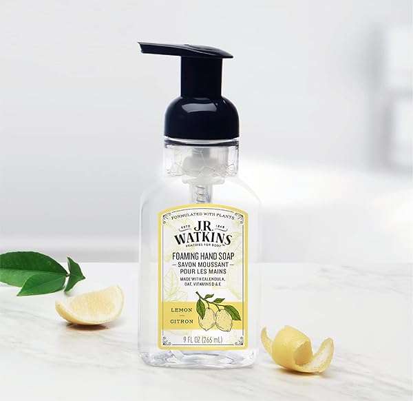 WATKINS 20626 9 OZ LEMON SCENT FOAMING HAND SOAP