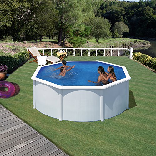 Gre KIT300ECO Pool, rund, weiß, Maße: Ø 300 x H 120 cm
