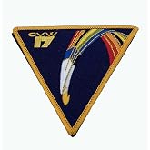 Carrier Air Wing CVW-17 Patch &ndash; with Hook and Loop