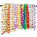 LianMan toys Hawaiian Leis Party,Hawaiian Necklace,54 PCS(27designs X 2) with variety kindsand and, 40 Inch for Party Favors,Beach Theme Party,Birthday Supplies,Wedding Party