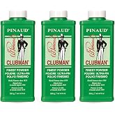 Clubman Pinaud Finest Body Powder, Sweat &amp; Odor Control, 9 oz x 3 Pack | Moisture-Absorbing Grooming Essential with Cornstarch &amp; Zinc Oxide. Prevents Chafing with Classic Barbershop Scent.