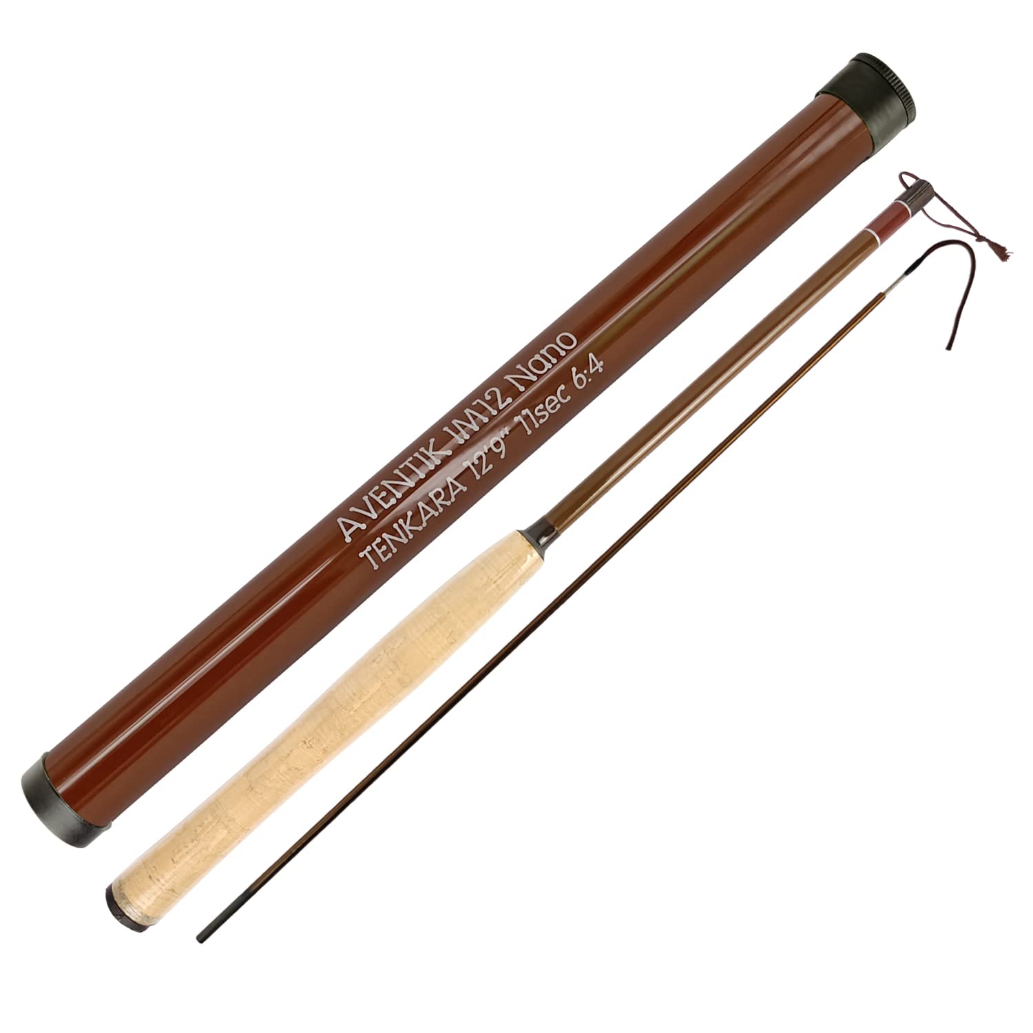 Photo 1 of Aventik Tenkara Rods Pro IM12 Nano 6:4 Action 5 Most Used Sizes All Water Conditions Quality Carbon Tube Packing, Extra Spare Sections Included, Tenkara Fly Rods&Combo (12'9'' 11sec(Standard))