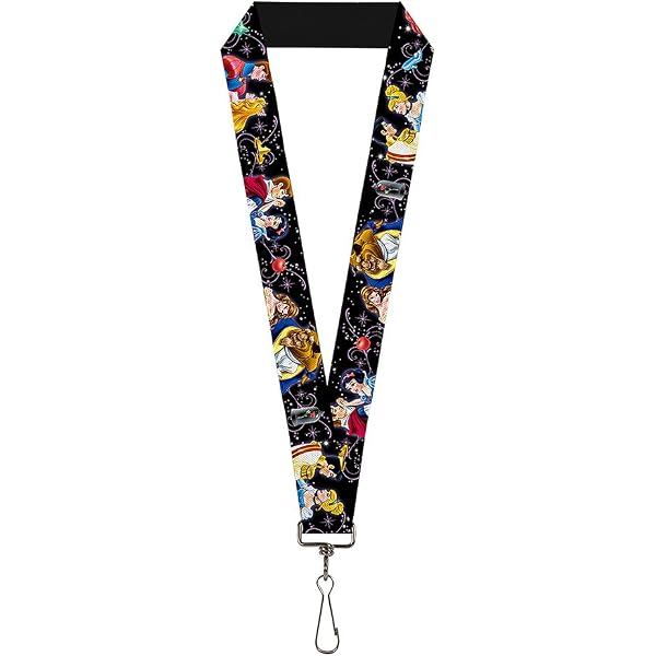 Buckle-Down Tattoo Johnny Hummingbird Lanyard - 1 Inch Wide, Stretchy Nylon With Stainless Steel Clip, Officially Licensed - View #3