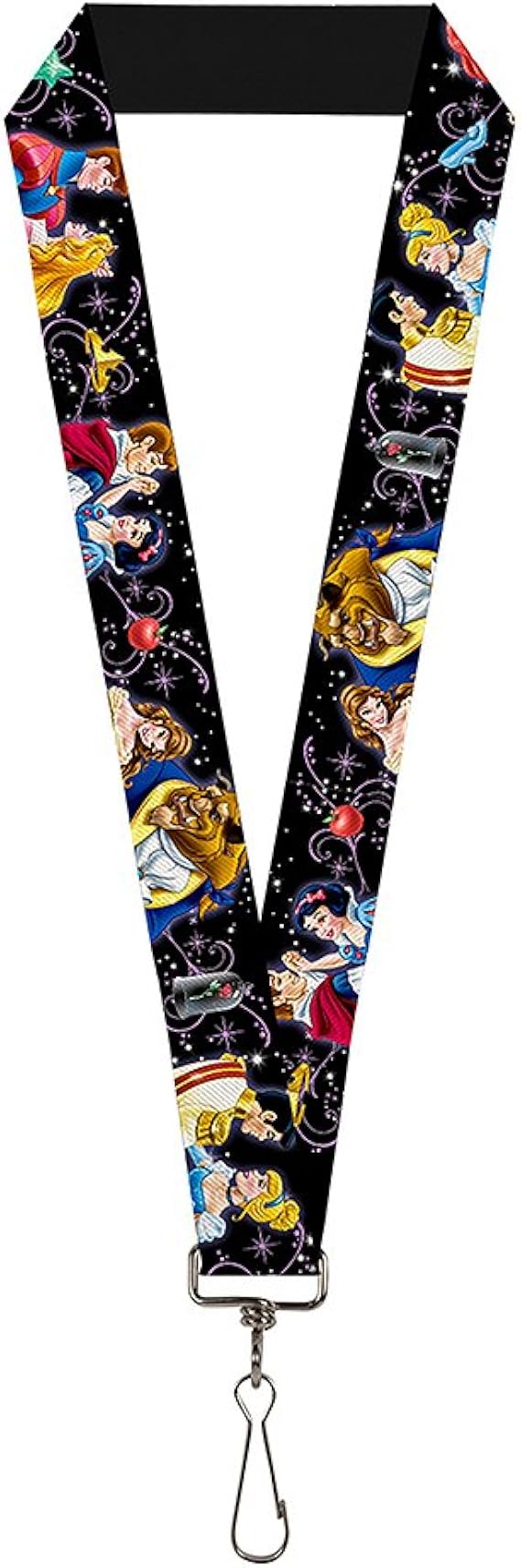 Amazon Co Jp バックルダウンlanyard 1 0 ディズニープリンセス Prince S Dancingアクセサリー 服 ファッション小物