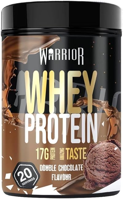 Warrior Whey Protein Powder 500g Double Chocolate High Protein Shake